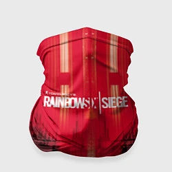 Бандана-труба R6S: Red Back, цвет: 3D-принт