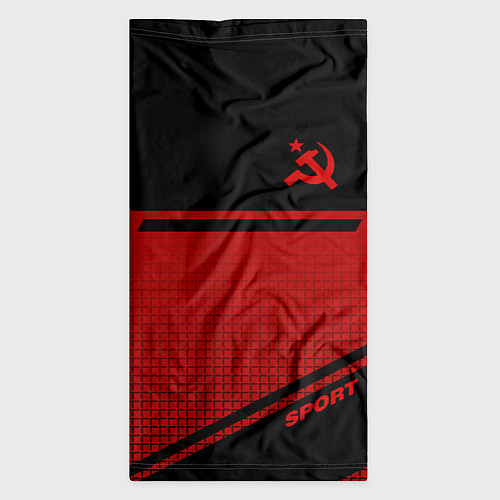 Бандана USSR: Black Sport / 3D-принт – фото 3