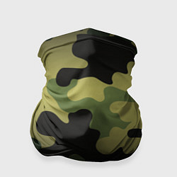 Бандана-труба Camouflage Green, цвет: 3D-принт
