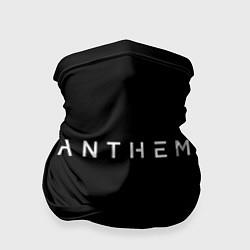 Бандана-труба ANTHEM: Black Style, цвет: 3D-принт