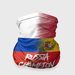 Бандана-труба Russia - Spain, цвет: 3D-принт