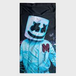 Бандана-труба M - means Marshmello, цвет: 3D-принт — фото 2