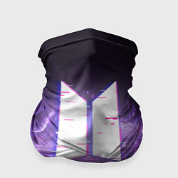 Бандана-труба BTS: Violet Space, цвет: 3D-принт