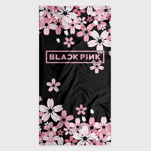 Бандана Black Pink: Pink Sakura / 3D-принт – фото 3