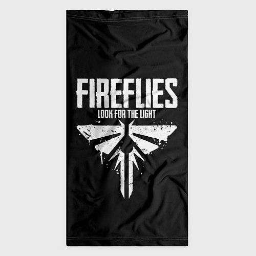 Бандана Fireflies: White Logo / 3D-принт – фото 3