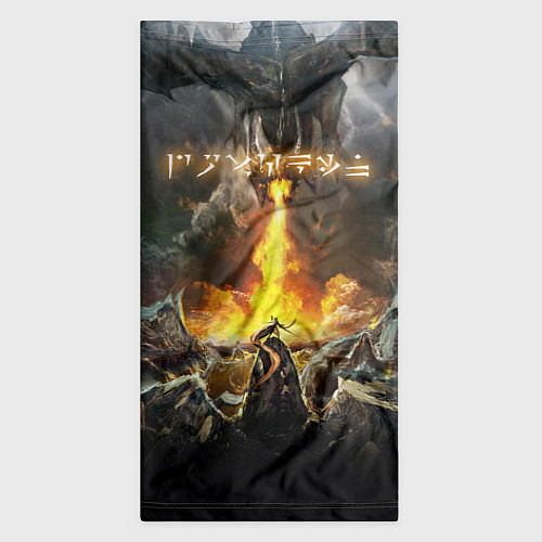 Бандана TES: Dragon Flame / 3D-принт – фото 3