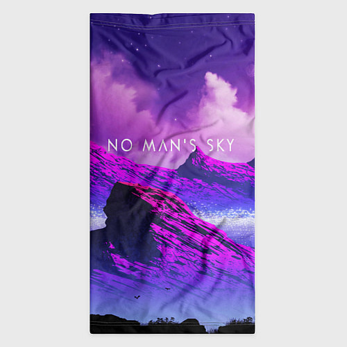 Бандана No Man's Sky: Neon Mountains / 3D-принт – фото 3