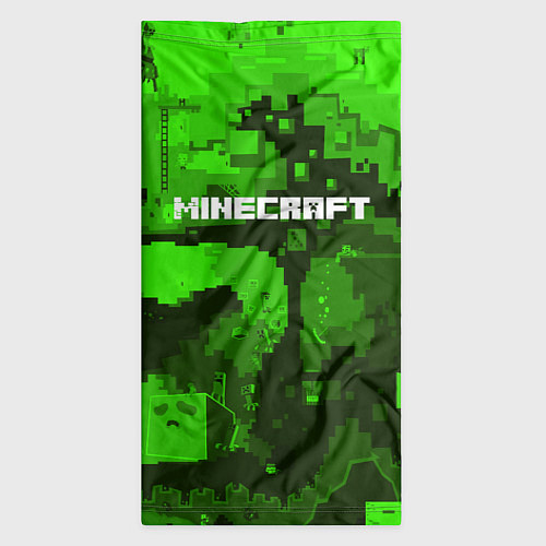 Бандана Minecraft: Green World / 3D-принт – фото 3