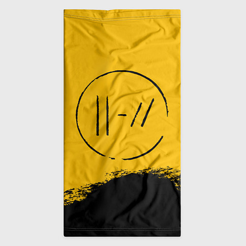 Бандана 21 Pilots: Yellow Logo / 3D-принт – фото 3