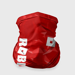 Бандана-труба ROBLOX: Red Style, цвет: 3D-принт