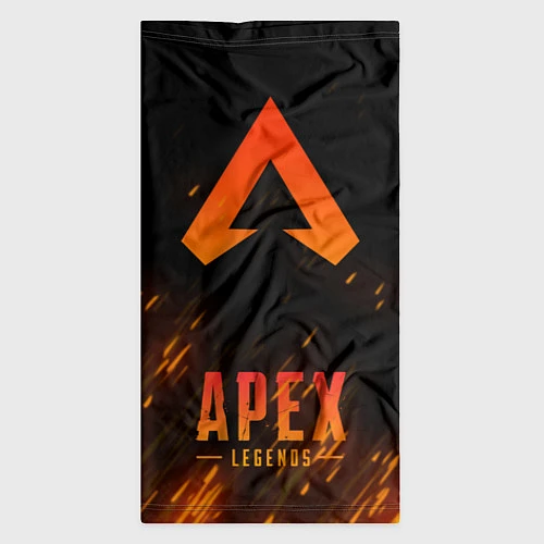 Бандана Apex Legends: Orange Flame / 3D-принт – фото 3