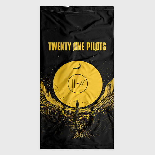 Бандана Twenty One Pilots: Yellow Moon / 3D-принт – фото 3