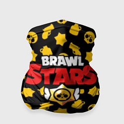 Бандана-труба Brawl Stars: Yellow Style, цвет: 3D-принт