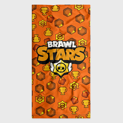 Бандана Brawl Stars: Orange Team / 3D-принт – фото 3