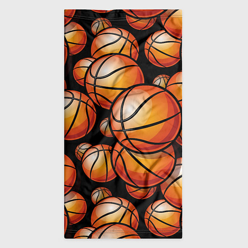 Бандана Баскетбольные яркие мячи / 3D-принт – фото 3