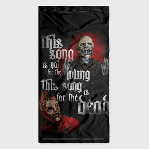 Бандана Slipknot: This Song / 3D-принт – фото 3