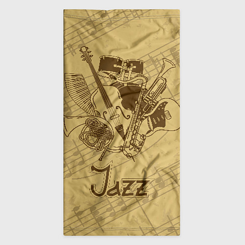 Бандана Jazz - musical instruments / 3D-принт – фото 3