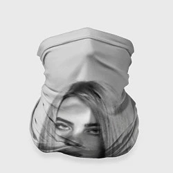 Бандана-труба BILLIE EILISH, цвет: 3D-принт