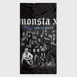 Бандана-труба Monsta X, цвет: 3D-принт — фото 2