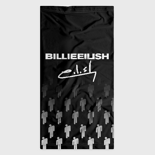 Бандана Billie Eilish: Black Autograph / 3D-принт – фото 3