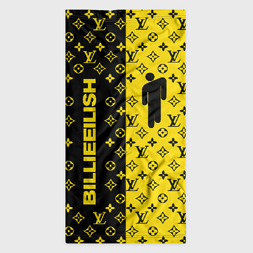 Бандана BILLIE EILISH x LV Yellow / 3D-принт – фото 3