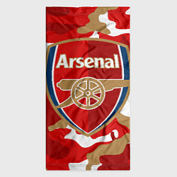 Бандана-труба Arsenal, цвет: 3D-принт — фото 2