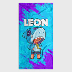 Бандана-труба BRAWL STARS LEON SHARK, цвет: 3D-принт — фото 2