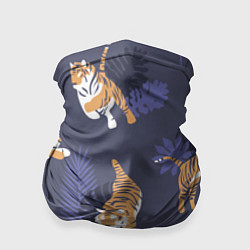 Бандана-труба Тигриный прайд, цвет: 3D-принт