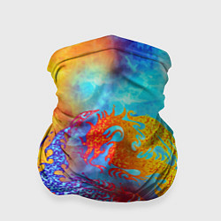 Бандана-труба Битва огней x Драконы, цвет: 3D-принт