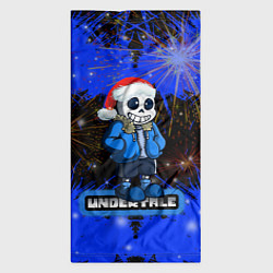 Бандана-труба НОВОГОДНИЙ UNDERTALE, цвет: 3D-принт — фото 2