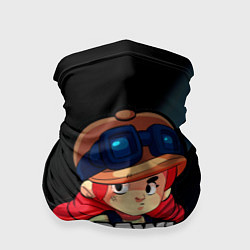 Бандана-труба Brawl Stars - Jessie, цвет: 3D-принт