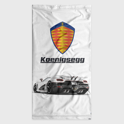 Бандана Koenigsegg / 3D-принт – фото 3