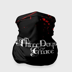 Бандана-труба Three Days Grace, цвет: 3D-принт