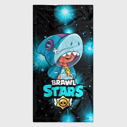 Бандана-труба Brawl stars leon shark, цвет: 3D-принт — фото 2