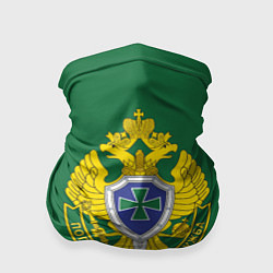 Бандана-труба Пограничная служба зеленый, цвет: 3D-принт