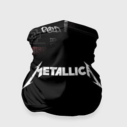 Бандана-труба Metallica, цвет: 3D-принт