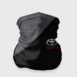 Бандана-труба TOYOTA CARBON, цвет: 3D-принт