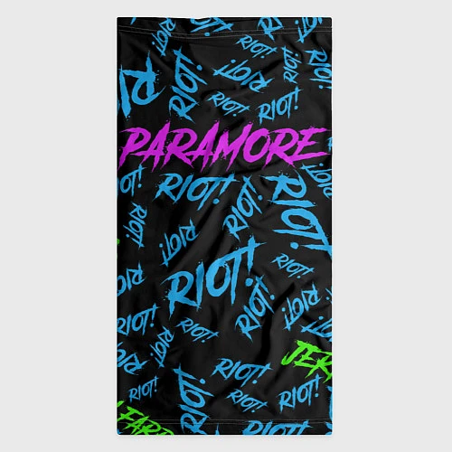 Бандана Paramore RIOT! / 3D-принт – фото 3