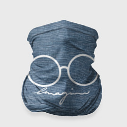 Бандана-труба Imagine John Lennon, цвет: 3D-принт