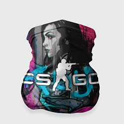 Бандана-труба CS GO - Fever Dream, цвет: 3D-принт