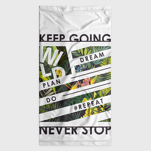 Бандана Off-White: Keep Going / 3D-принт – фото 3