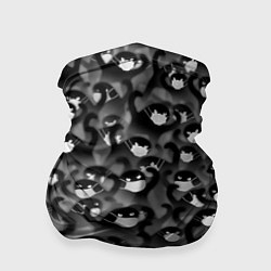 Бандана-труба Ъуъ съуки в маске, цвет: 3D-принт