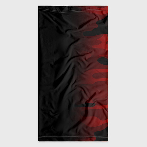 Бандана RED BLACK MILITARY CAMO / 3D-принт – фото 3