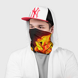 Бандана-труба Marshmello, цвет: 3D-принт — фото 2
