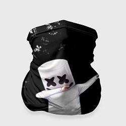 Бандана-труба Marshmello, цвет: 3D-принт