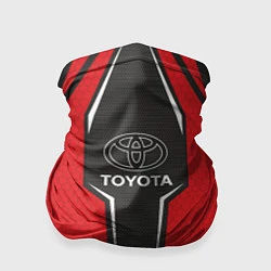 Бандана-труба Toyota Driver team Red, цвет: 3D-принт