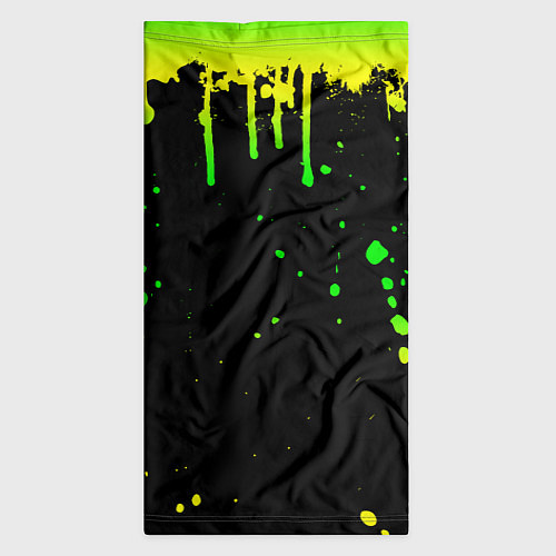 Бандана НЕОНОВЫЕ ПОДТЕКИ / 3D-принт – фото 3