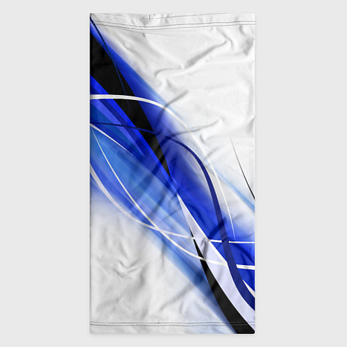 Бандана GEOMETRY STRIPES BLUE / 3D-принт – фото 3