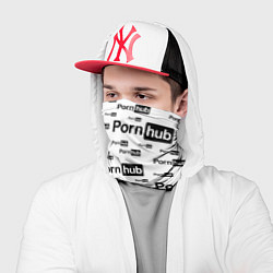 Бандана-труба PornHub, цвет: 3D-принт — фото 2