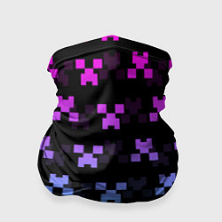 Бандана-труба MINECRAFT CREEPER NEON, цвет: 3D-принт